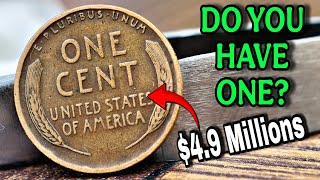 Check Your Change! Rare Pennies Lincoln wheat one cent Coins Worth Thousands to Millions!