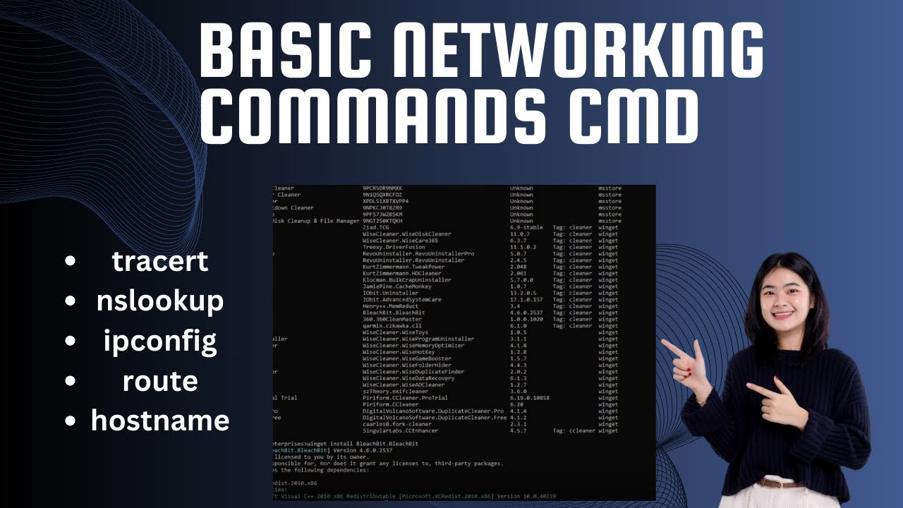 Mastering Basic Networking Commands || Basic Networking CMD For ...