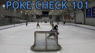 POKE CHECK 101... *MIC’D UP* GoPro Hockey Goalie