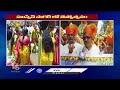 ganga teppotsavam celebrations grandly held under gangaputra community at hussain sagar v6 news