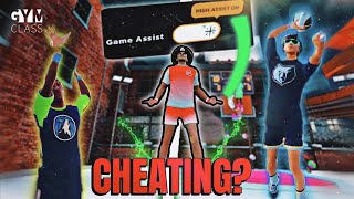 I HACKED in VR Basketball !!(Gym Class Vr)