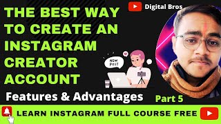 how to make creator account on instagram  Features and benefits