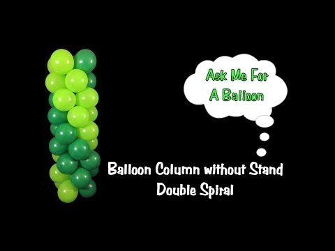 Balloon Column Tutorial without Stand/Frame Balloon Column Tutorial without Stand/Frame
