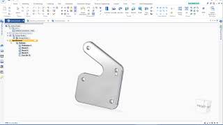 14 SolidEdge 2019 Fundamentals Copying a face and using keypoints to define movement