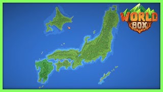 何かがおかしい日本で文明の発達を見守るゲーム【WorldBox: God Simulator】