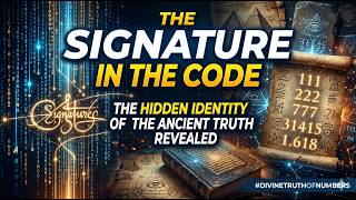 The Signature in the Code | The Hidden Identity of the Ancient Truth Revealed #divinetruthofnumbers