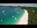 whitehaven beach australia drone 4k uhd 🏝☀️