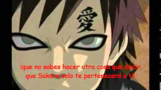 Gaara y Sakura El Sentimiento 4