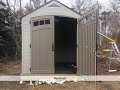 building the suncast vista shed from home depot