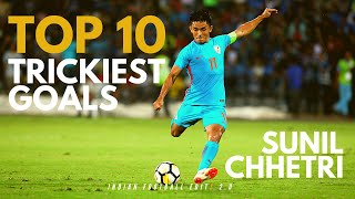 Sunil Chhetri - Top 10 Goals - Trickiest Goals - HD compilation - Indian Football