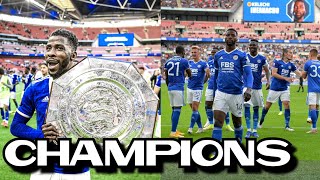 KELECHI IHEANACHO SPECIAL MESSAGE TO FANS AS LEICESTER CITY WIN FA COMMUNITY SHIELD  MAN CITY 1 - 0