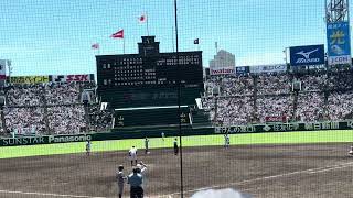 京都国際vs関東第一　タイブレーク10回表　夏の甲子園決勝2024