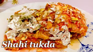 Shahi Tukda recipe | 5 minute shahi tukda | healthy shahi tukda recipe |5 minute instant shahi tukda