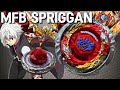 METAL FIGHT SPRIGGAN! 3D Printed Burst X MFB Beyblade Review #5