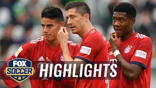 VfL Wolfsburg vs. Bayern Munich | 2018-19 Bundesliga Highlights