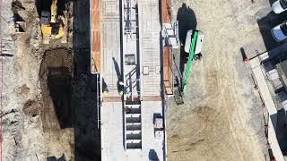 Surrey Langley SkyTrain: Guideway Flyover - Bakerview-166 Street Station, April 2026