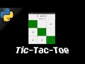 Let's code a TIC TAC TOE game in python! ⭕