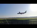 aircraft landing at colombo katunayaka international airport