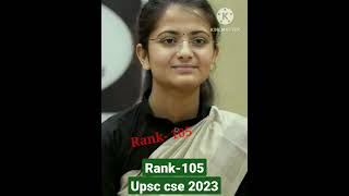 #Ias  Divya Tanwar #upsc cse 2023 #rank-105 #upsc #ips #ias #lbsnaa #ytshorts