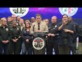 california leaders give update on destructive wildfires