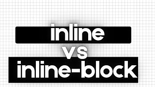 Inline vs Inline-Block Explained Properly | HTML CSS Tutorial