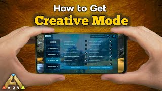 How to Get Creative Mode in ARK Mobile Revamp | Ark Ultimate Mobile Edition Creative Mode