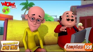 Kompilasi - 109 | Motu Patlu dalam Bahasa - Animasi 3D Kartun | WowKidz Indonesia