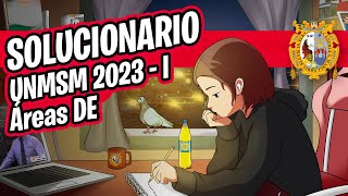 ✨  SOLUCIONARIO  ✍ San Marcos 2023 I  📢 Áreas DE