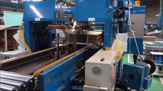 USED MHI 3 COLOR FLEXO FOLDER GLUER, MODEL SUMMIT 100 IN 1985