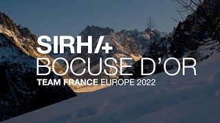 Face au Mont Blanc - Team France Bocuse d'Or - Budapest 2022
