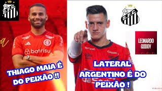 SANTOS  CONTRATA LATERAL DIREITO ARGENTINO DO FURACÃO + THIAGO MAIA É DO PEIXÃO !!