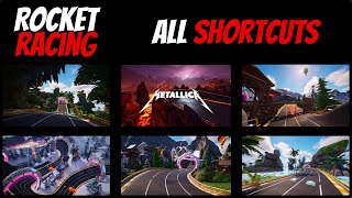 Rocket Racing - All Shortcuts on the 6 New Maps