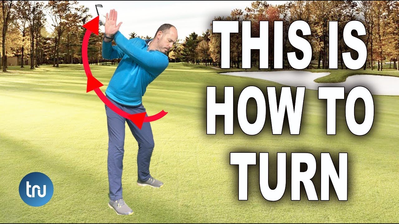 Wind UP Your BACKSWING Like This! : Bigger Stretch = More Power - YouTube