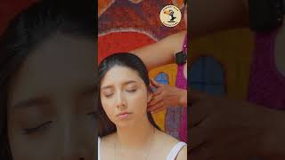 Doña Esperanza's ASMR massage with soft whispering sounds \u0026 ASMR triggers