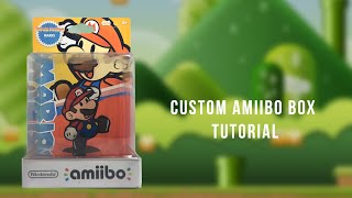 Custom Amiibo Box Tutorial