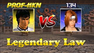 Tekken 3 Online - Prof-hkn (Law) vs 134 (Hwo) High Level match [ft10]