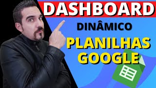 ✅FÁCIL - Como criar DASHBOARD dinâmico  no GOOGLE PLANILHAS ! (Tabela Dinâmica, Filtro e Gráficos)