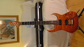 IBANEZ RG SERIES PRESTIGE RG652BG Natural UNBOXING