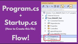 .NET Core Startup.cs Explained | Program.cs | Program Flow & Setup Guide #coding #dotnet #core