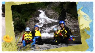 Family Canyoning ファミリーキャニオニング