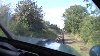 Mid Norfolk Railway - Cab Ride in 55002 20.09.2013