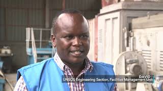 David Kiplagat Bwogoh - UNSOS engineering section, facilities management unit