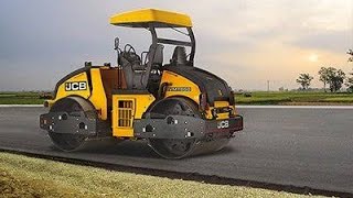 JCB VMT860 road roller starting problem #viral video