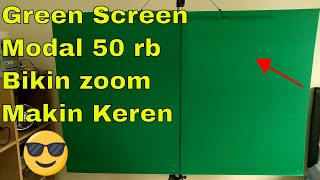 Green Screen Murah \u0026 Keren Modal 50 Ribu