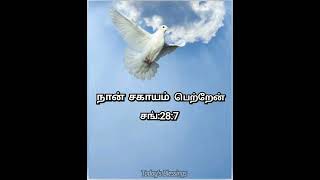 இன்றைய ஆசீர்வாதம் உங்களுக்காக | தமிழ் பைபிள் வசனம் | Today's Blessings | 7/5/2022 ✝️