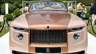 Rolls Royce Boat Tail Most Expensive Car In The World $30M Concorso D’Eleganza Villa D’Este 2022