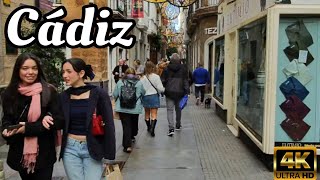 Cádiz City walking tour | Walking Down the Street | Cádiz Walk 2024 | Cádiz 4k