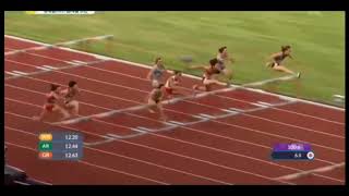 2018 자카르타 팔렘방 아시안게임 여자 100m 허들 결승