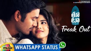 Freak Out WhatsApp Status Video | DHANUSH THOOTA Movie Songs | DHANUSH | Megha Akash | Mango Music
