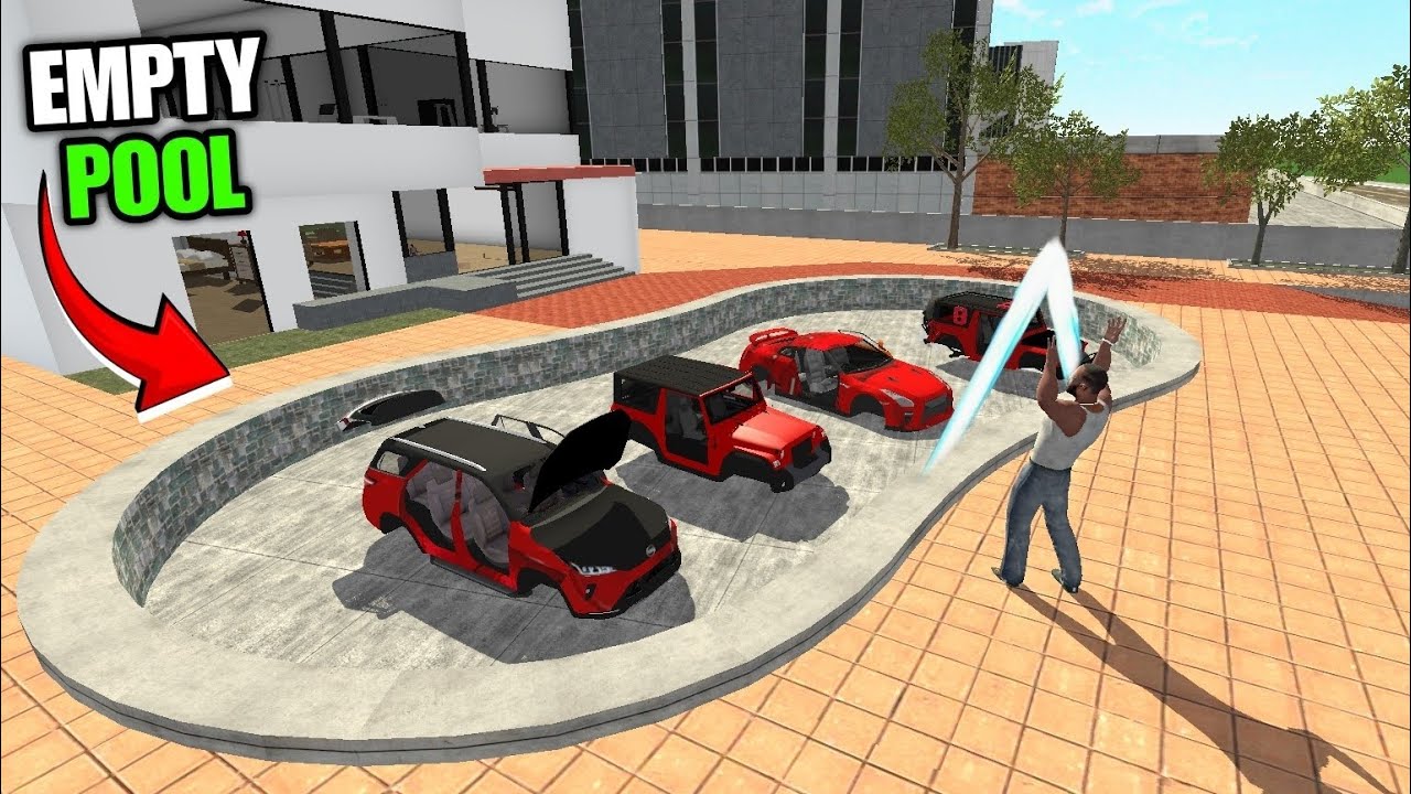 Swimming Pool Water Trick Update Indian Bikes Driving 3d Youtube